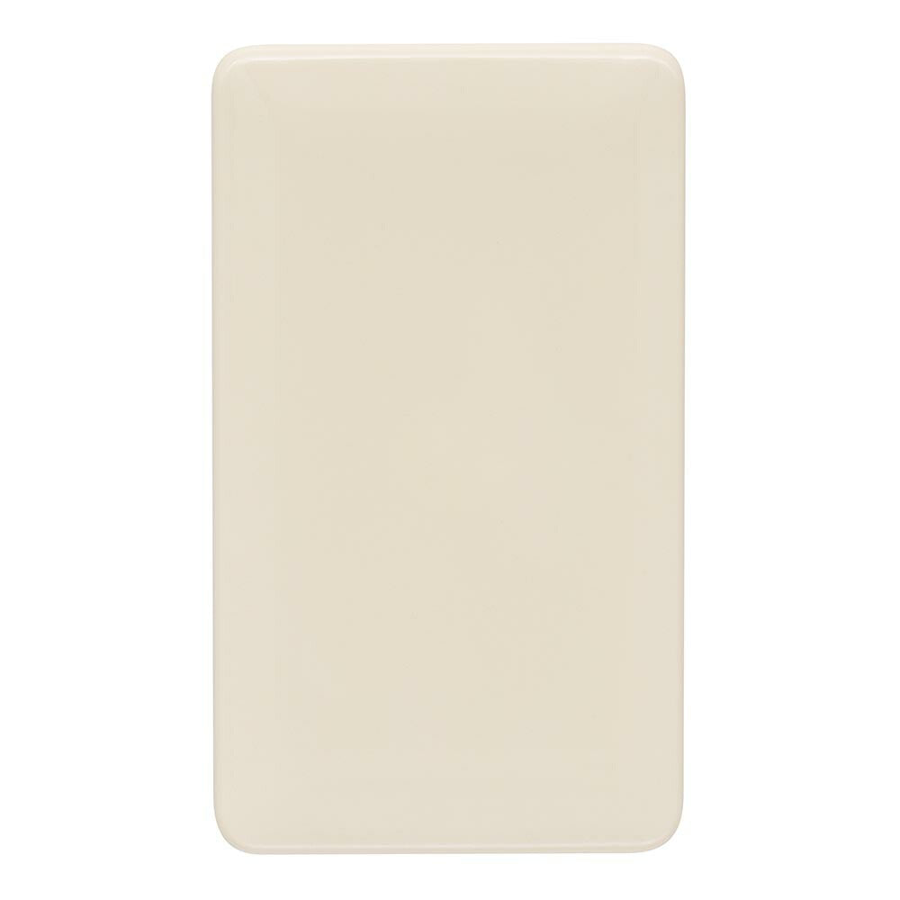 埋め込みプレート 台紙無し(1連/ブランク用/ホワイト)_06-4960_HSーUーPT/W_OHM(オーム電機)